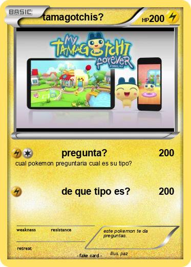 Pokemon tamagotchis?