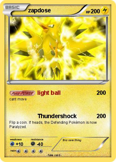 Pokemon zapdose