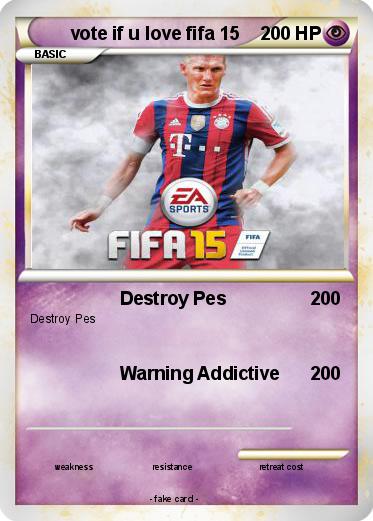Pokemon vote if u love fifa 15