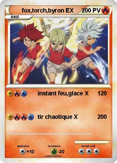 Pokemon fox,torch,byron EX