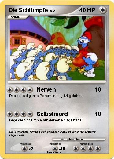 Pokemon Die Schlümpfe
