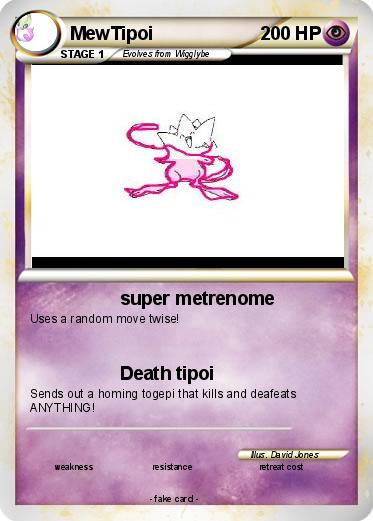 Pokemon MewTipoi