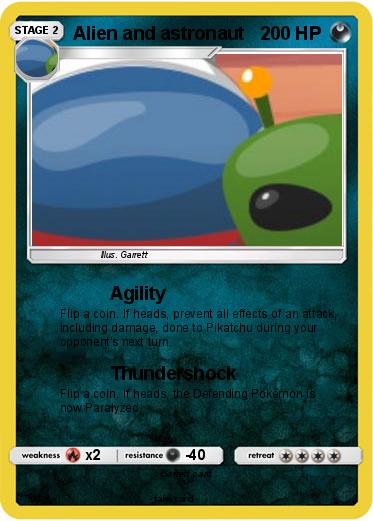 Pokemon Alien and astronaut