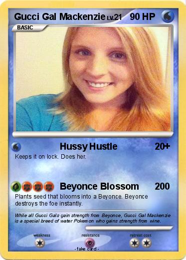 Pokemon Gucci Gal Mackenzie