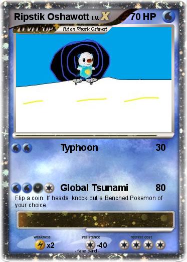 Pokemon Ripstik Oshawott