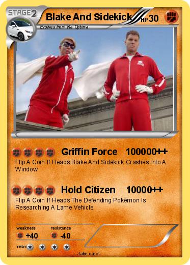 Pokemon Blake And Sidekick