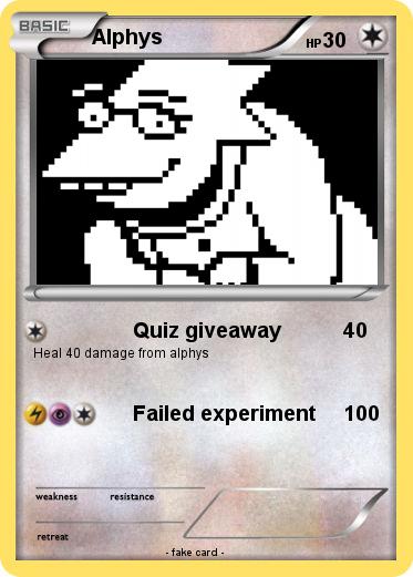 Pokemon Alphys