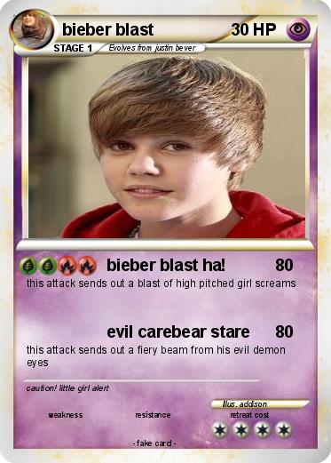 Pokemon bieber blast