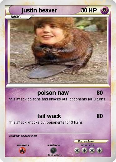 Pokemon justin beaver