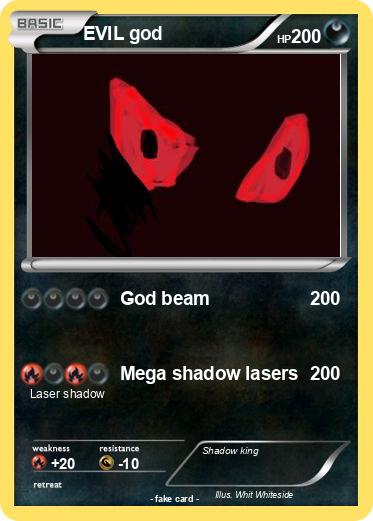 Pokemon EVIL god