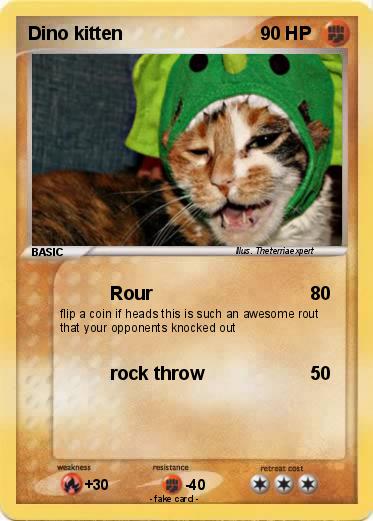 Pokemon Dino kitten