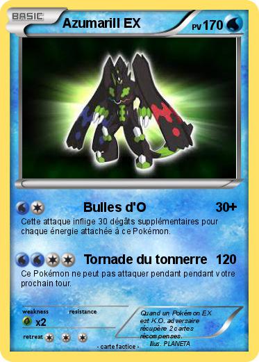 Pokemon Azumarill EX