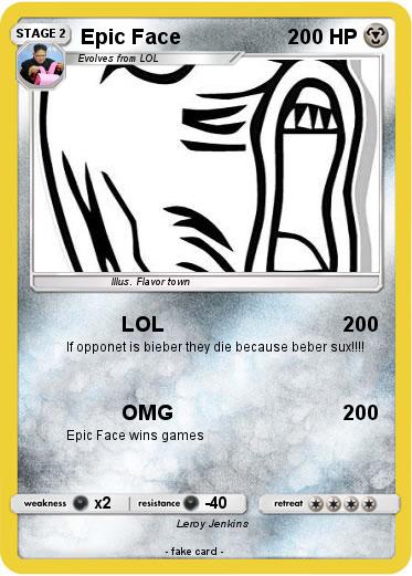 Pokemon Epic Face