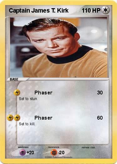 Pokemon Captain James T. Kirk