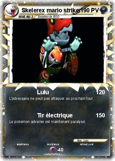 Pokemon Skelerex mario striker