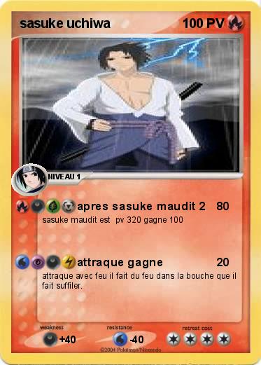 Pokemon sasuke uchiwa