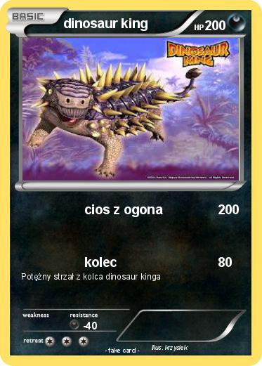Pokemon dinosaur king