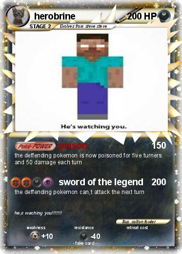 Pokemon herobrine