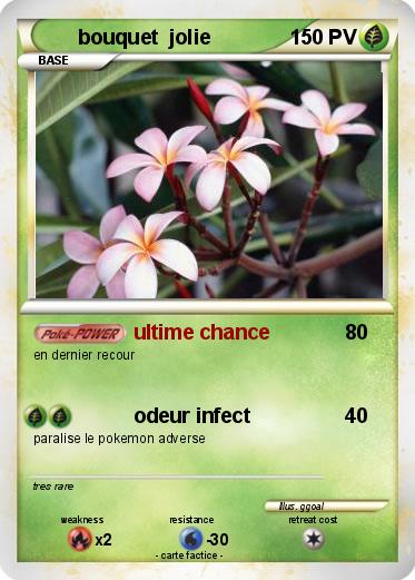Pokemon bouquet  jolie