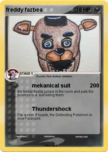 Pokemon freddy fazbea