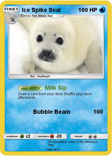 Pokemon Ice Spike Seal