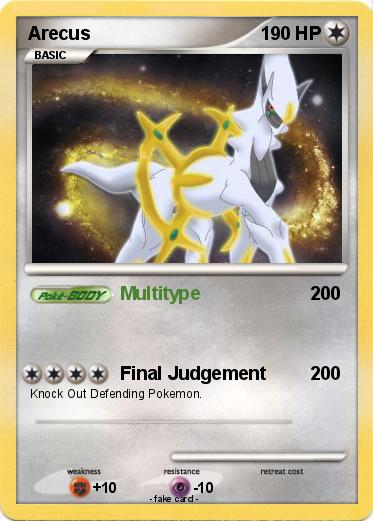 Pokemon Arecus