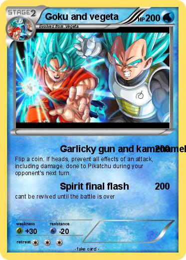 Pokemon Goku and vegeta