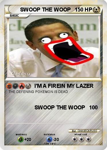 Pokemon SWOOP THE WOOP