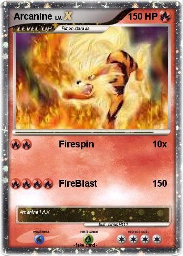 Pokemon Arcanine