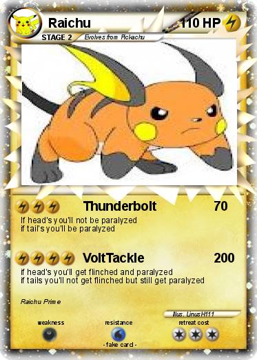 Pokemon Raichu