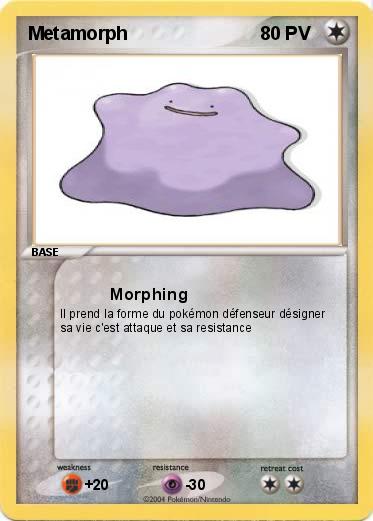 Pokemon Metamorph