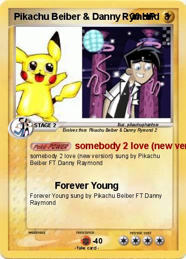 Pokemon Pikachu Beiber & Danny Rymond  3
