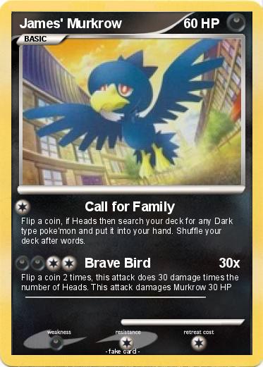 Pokemon James' Murkrow
