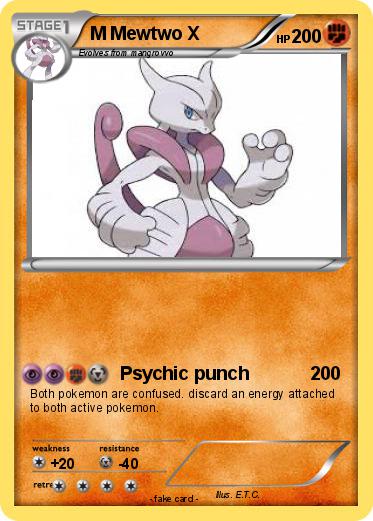 Pokemon M Mewtwo X