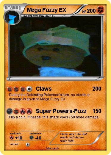 Pokemon Mega Fuzzy EX