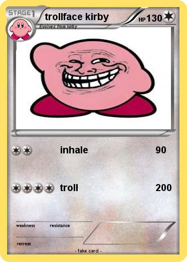 Pokemon trollface kirby