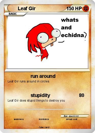 Pokemon Leaf Gir