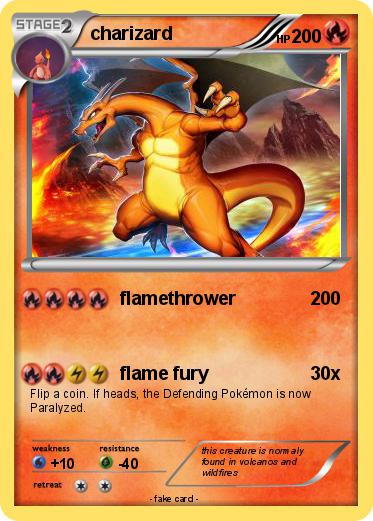 Pokemon charizard