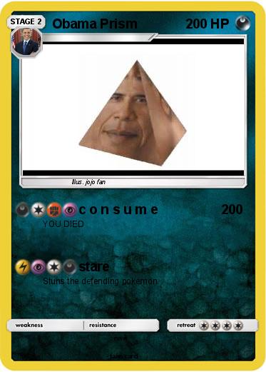 Pokemon Obama Prism