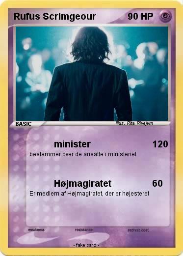 Pokemon Rufus Scrimgeour