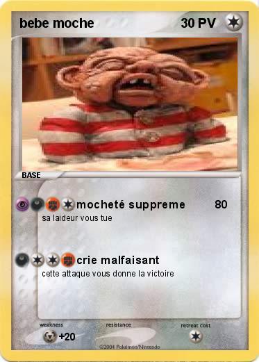 Pokemon bebe moche