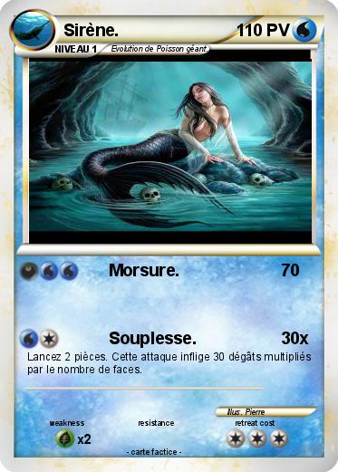 Pokemon Sirène.