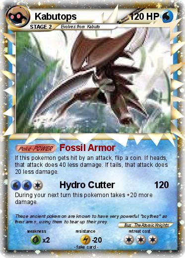 Pokemon Kabutops