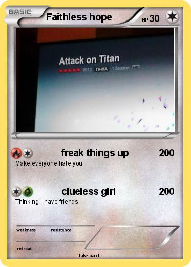 Pokemon Faithless hope