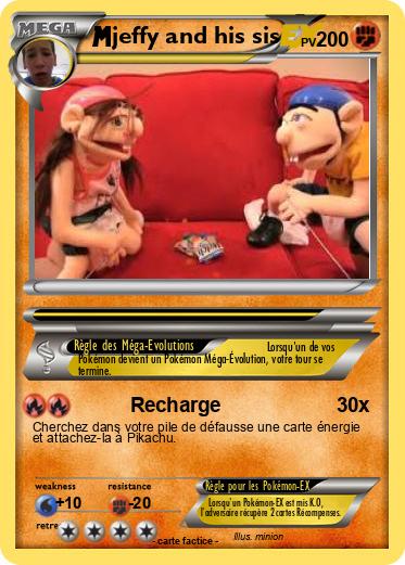 Pokemon jeffy and his sis