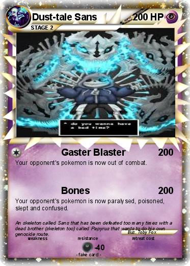 Pokemon Dust-tale Sans