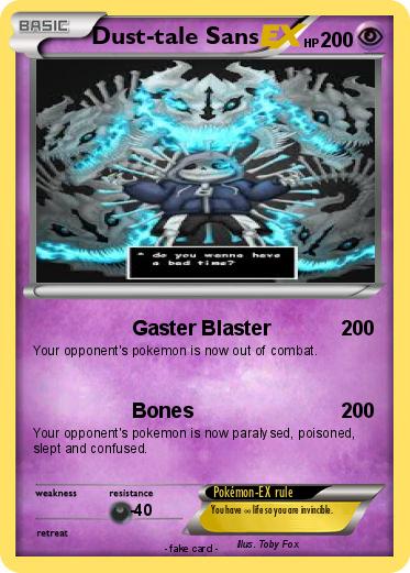 Pokemon Dust-tale Sans