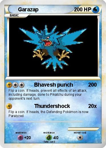 Pokemon Garazap