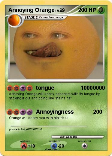 Pokemon Annoying Orange