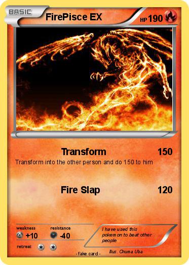 Pokemon FirePisce EX